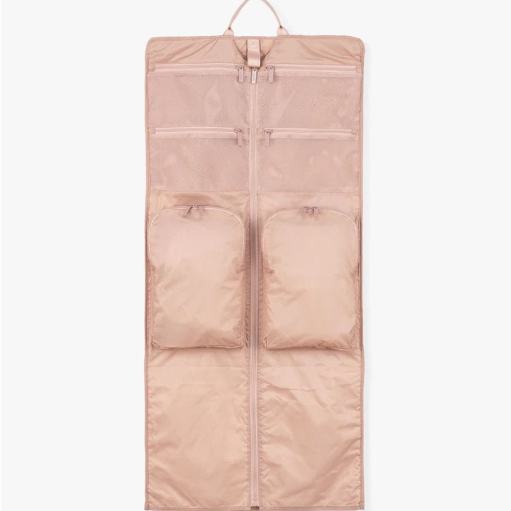 Calpak Compakt Garment Bag Organizer Wardrobe Mauve NWT